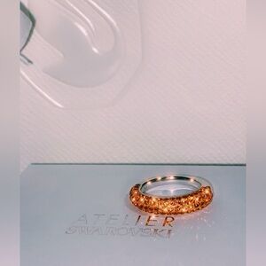 Atelier Swarovski Tigris Orange Ring